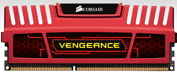 Corsair Ddr3 8gb 2x4gb Pc 1866 Cl9 Vengeance Red Heatspreader